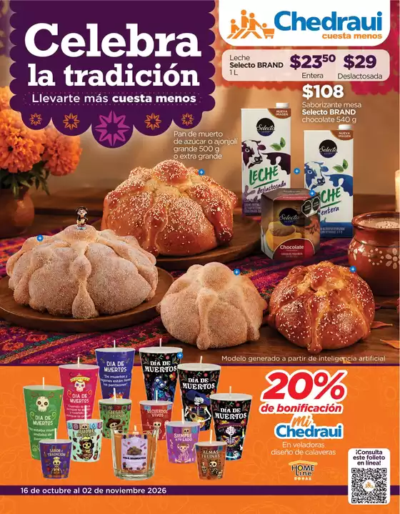 Catálogo Chedraui | Ofertas Chedraui | 2026-10-16T00:00:00.000Z - 2026-11-02T00:00:00.000Z