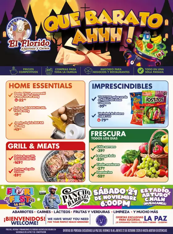 Catálogo El Florido | VOLANTE LA PAZ WEB 48 | 2026-10-19T00:00:00.000Z - 2026-10-22T00:00:00.000Z
