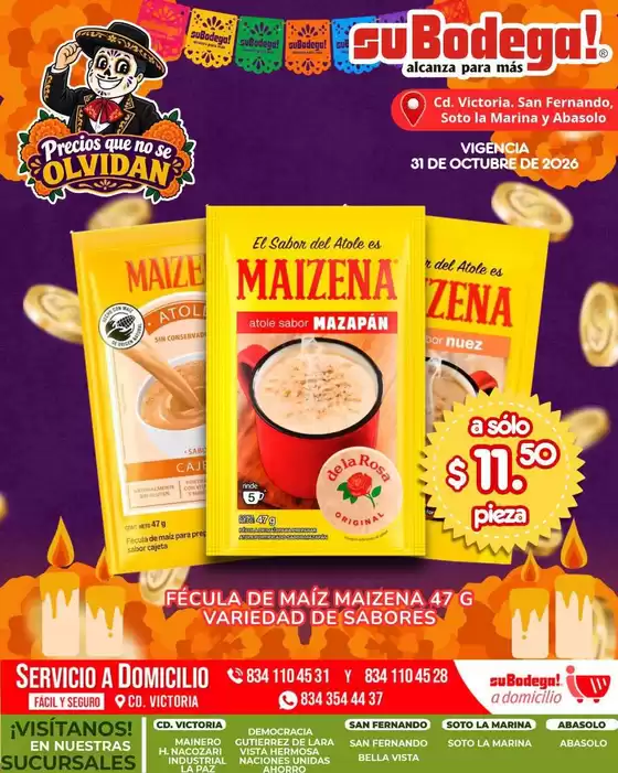 Catálogo SuBodega | Ofertas SuBodega | 2026-10-19T00:00:00.000Z - 2026-10-31T00:00:00.000Z