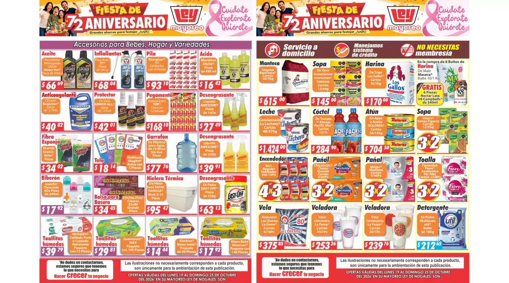Catálogo Casa Ley | Ofertas especiales para ti | 2026-10-19T00:00:00.000Z - 2026-10-25T00:00:00.000Z