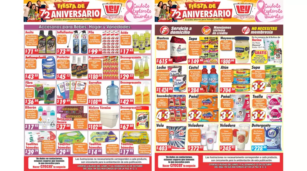 Catálogo Casa Ley | Nuestras mejores ofertas para ti | 2026-10-19T00:00:00.000Z - 2026-10-25T00:00:00.000Z