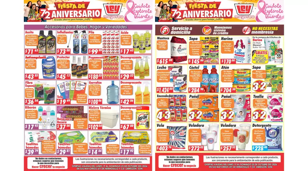 Catálogo Casa Ley | Excelente oferta para todos los clientes | 2026-10-19T00:00:00.000Z - 2026-10-25T00:00:00.000Z