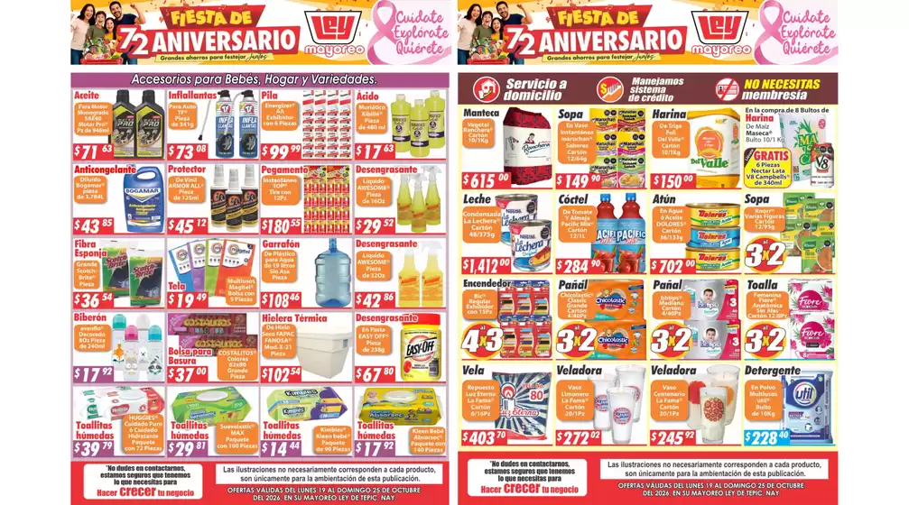 Catálogo Casa Ley | Ofertas y gangas exclusivas | 2026-10-19T00:00:00.000Z - 2026-10-25T00:00:00.000Z