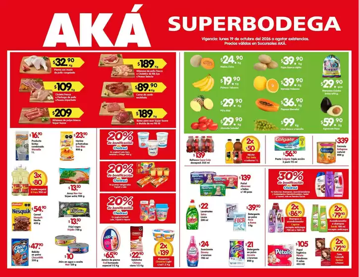 Catálogo AKÁ Superbodega | Ofertas AKÁ Superbodega | 2026-10-19T00:00:00.000Z - 2026-10-19T00:00:00.000Z