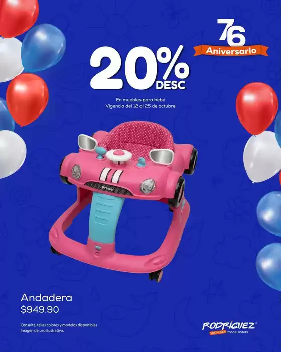Catálogo Almacenes Rodríguez | Grandes descuentos en productos seleccionados | 2026-10-12T00:00:00.000Z - 2026-10-25T00:00:00.000Z