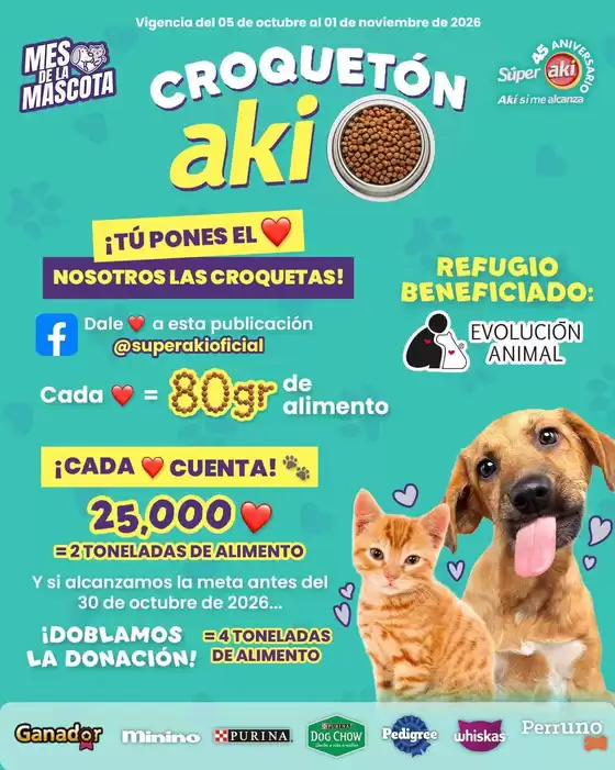 Catálogo Súper Aki | Gangas exclusivas | 2026-10-05T00:00:00.000Z - 2026-11-01T00:00:00.000Z