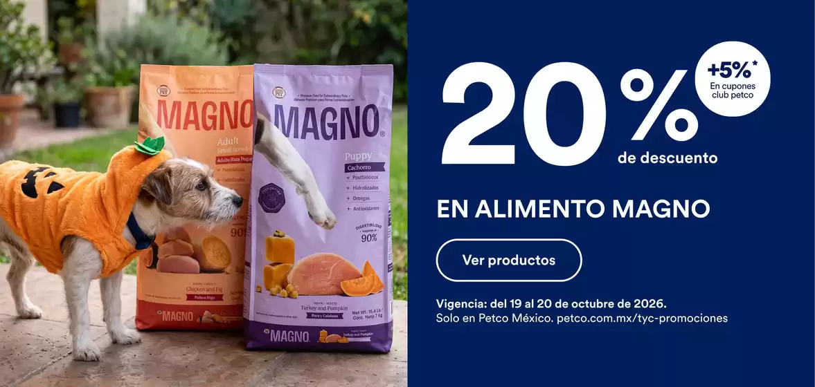 Catálogo Petco | Ofertas Petco | 2026-10-19T00:00:00.000Z - 2026-10-20T00:00:00.000Z