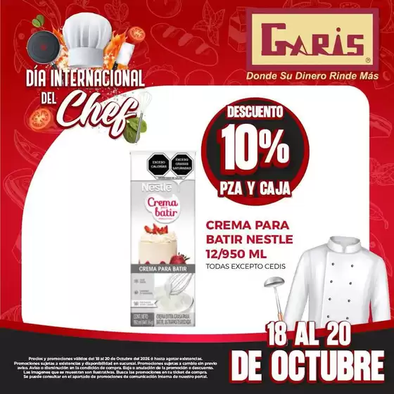 Catálogo Garis | Promociones actuales | 2026-10-18T00:00:00.000Z - 2026-10-20T00:00:00.000Z