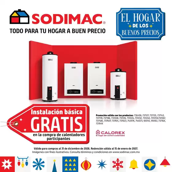 Catálogo Sodimac Constructor | Ofertas especiales atractivas para todos | 2026-10-20T00:00:00.000Z - 2027-01-15T00:00:00.000Z