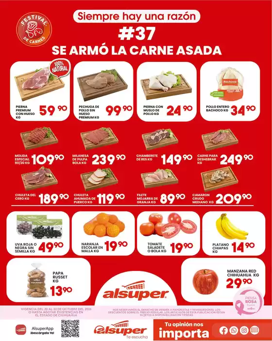 Catálogo Alsuper | Alsuper Chihuahua-capital | 2026-10-20T00:00:00.000Z - 2026-10-22T00:00:00.000Z