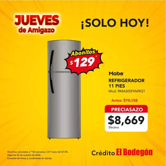Catálogo El Bodegón | Ofertas principales para ahorradores | 2026-10-22T00:00:00.000Z - 2026-10-22T00:00:00.000Z