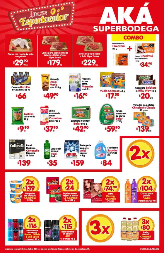Catálogo AKÁ Superbodega | Ofertas y promociones actuales | 2026-10-22T00:00:00.000Z - 2026-10-22T00:00:00.000Z
