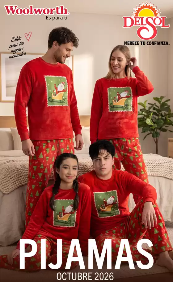 Catálogo Del Sol | Las mejores pijamas en Tiendas Woolworth y Del Sol | 2026-10-22T00:00:00.000Z - 2026-11-09T00:00:00.000Z