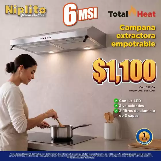 Catálogo Niplito | Descuentos y promociones | 2026-10-08T00:00:00.000Z - 2026-11-30T00:00:00.000Z