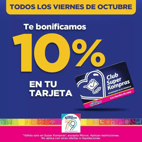 Catálogo Super kompras | Ofertas y gangas exclusivas | 2026-10-03T00:00:00.000Z - 2026-10-31T00:00:00.000Z