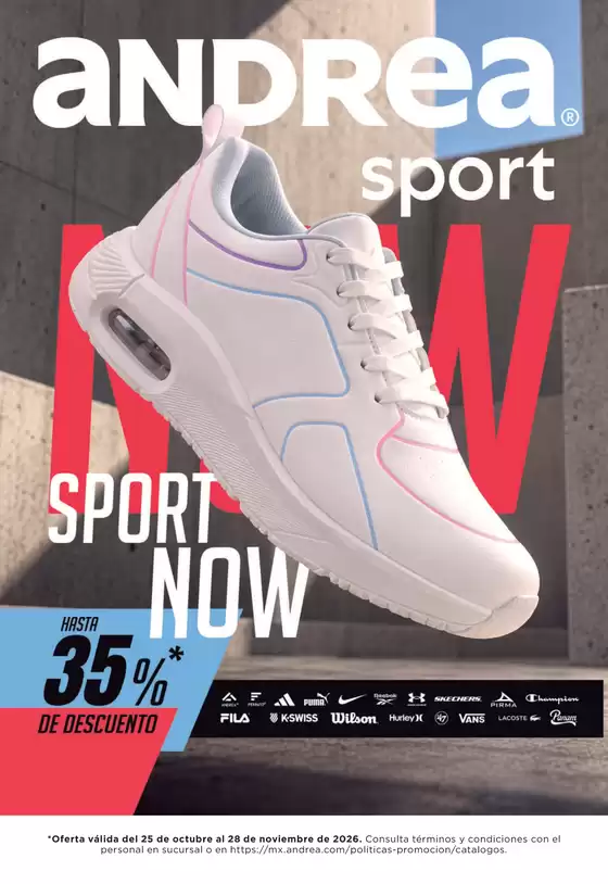 Catálogo Andrea | ANDREA SPORT NOW | 2026-10-25T00:00:00.000Z - 2026-11-28T00:00:00.000Z