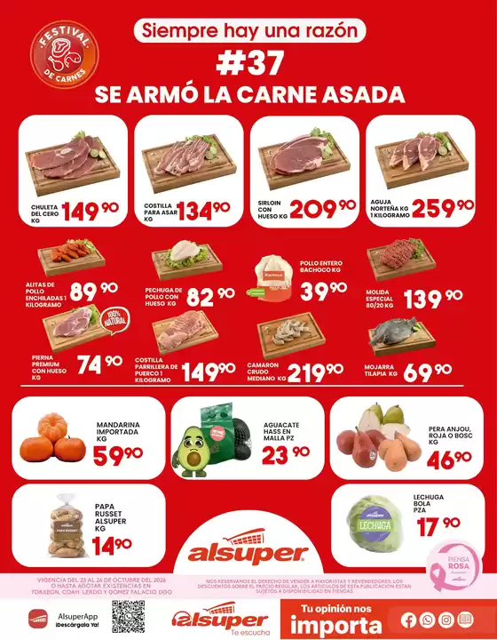 Catálogo Alsuper | Alsuper Laguna | 2026-10-23T00:00:00.000Z - 2026-10-26T00:00:00.000Z