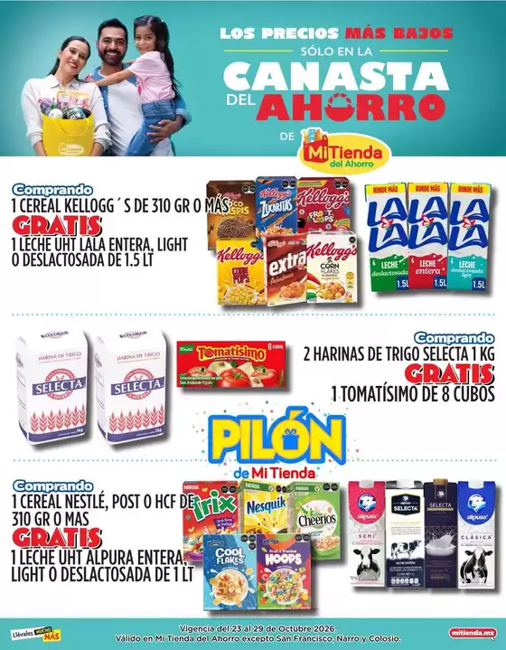 Catálogo Mi Tienda del Ahorro | Excelente oferta para todos los clientes | 2026-10-23T00:00:00.000Z - 2026-10-29T00:00:00.000Z