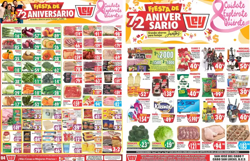 Catálogo Casa Ley | Ofertas principales y descuentos | 2026-10-16T00:00:00.000Z - 2026-10-29T00:00:00.000Z