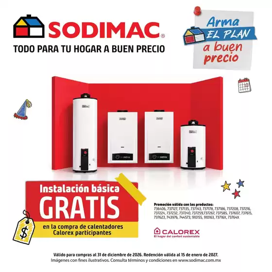 Catálogo Sodimac Constructor | Excelente oferta para cazadores de gangas | 2026-10-26T00:00:00.000Z - 2027-01-15T00:00:00.000Z