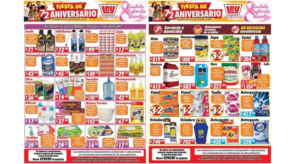 Catálogo Casa Ley en Revolución (Veracruz) | Gangas exclusivas | 2026-10-26T00:00:00.000Z - 2026-11-01T00:00:00.000Z