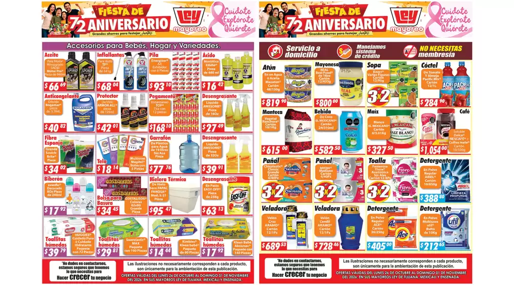 Catálogo Casa Ley en Revolución (Veracruz) | Gangas y ofertas actuales | 2026-10-26T00:00:00.000Z - 2026-11-01T00:00:00.000Z