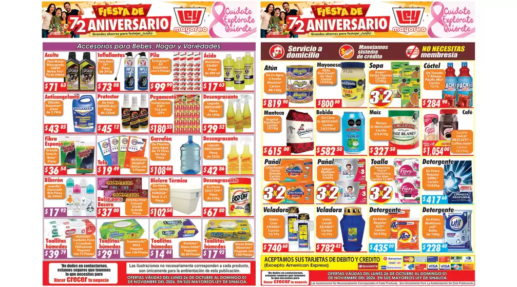Catálogo Casa Ley en Revolución (Veracruz) | Ofertas y promociones actuales | 2026-10-26T00:00:00.000Z - 2026-11-01T00:00:00.000Z