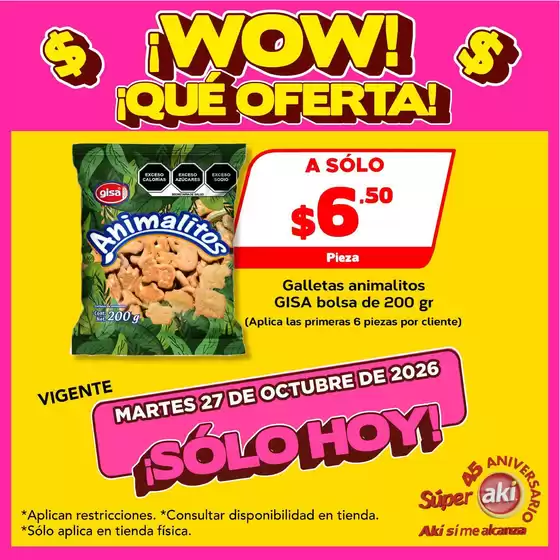 Catálogo Aki Gran Mayoreo | Nuevas ofertas para descubrir | 2026-10-27T00:00:00.000Z - 2026-11-10T00:00:00.000Z