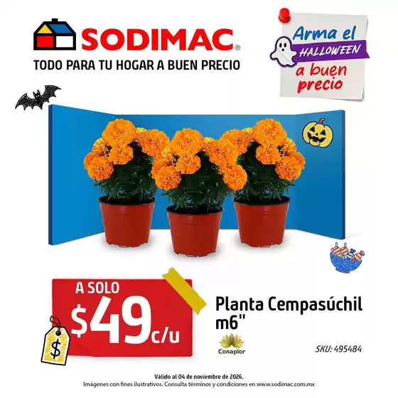 Catálogo Sodimac Constructor en Arteaga (COAH) | Gran variedad de ofertas | 2026-10-27T00:00:00.000Z - 2026-11-04T00:00:00.000Z