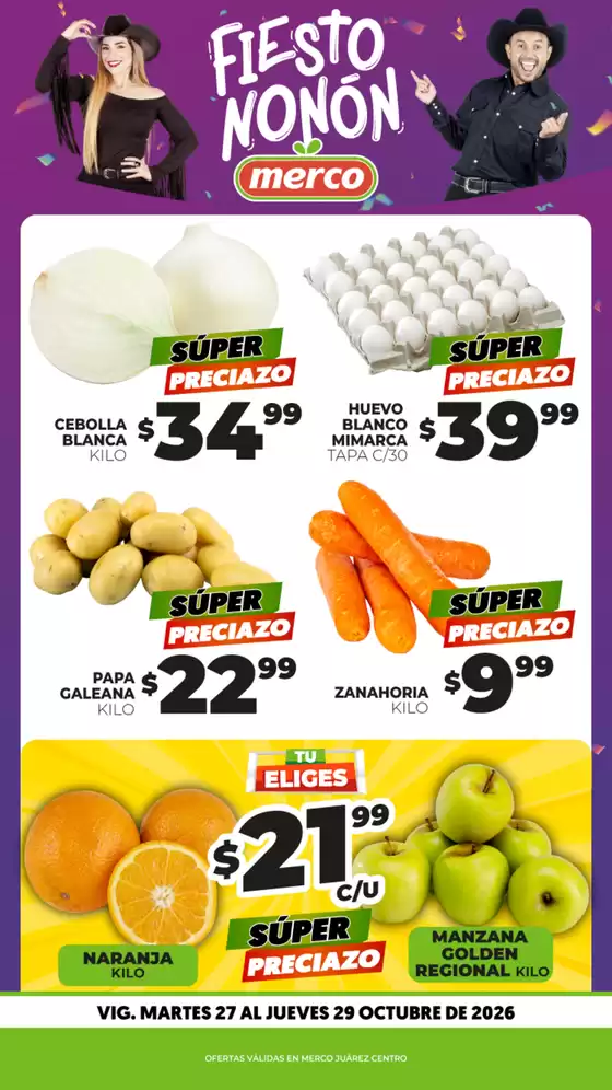 Catálogo Merco | Frutas y verduras 27 AL 29 OCT | 2026-10-27T00:00:00.000Z - 2026-10-29T00:00:00.000Z