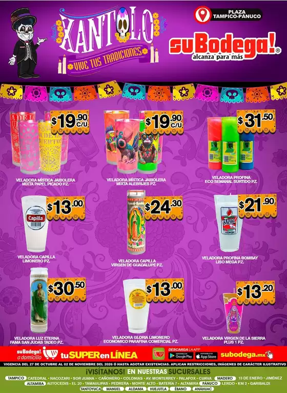 Catálogo SuBodega | Ofertas especiales para ti | 2026-10-27T00:00:00.000Z - 2026-11-02T00:00:00.000Z