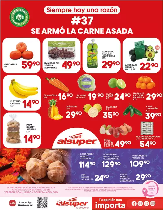 Catálogo Alsuper | Alsuper Laguna | 2026-10-27T00:00:00.000Z - 2026-10-29T00:00:00.000Z