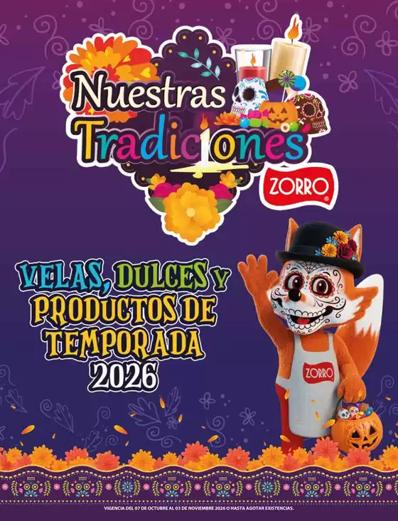 Catálogo Zorro | Nuestras mejores ofertas para ti | 2026-10-07T00:00:00.000Z - 2026-11-03T00:00:00.000Z