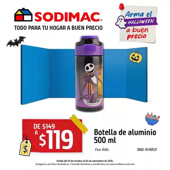 Catálogo Sodimac Constructor | Ofertas y promociones actuales | 2026-10-01T00:00:00.000Z - 2026-11-04T00:00:00.000Z