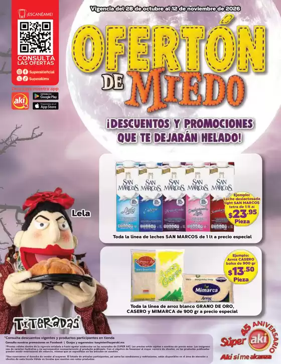 Catálogo Súper Aki | FOLLETO OFERTON 28 OCT AL 12 DE NOV 2026 FULL compressed 1 compressed | 2026-10-28T00:00:00.000Z - 2026-11-12T00:00:00.000Z