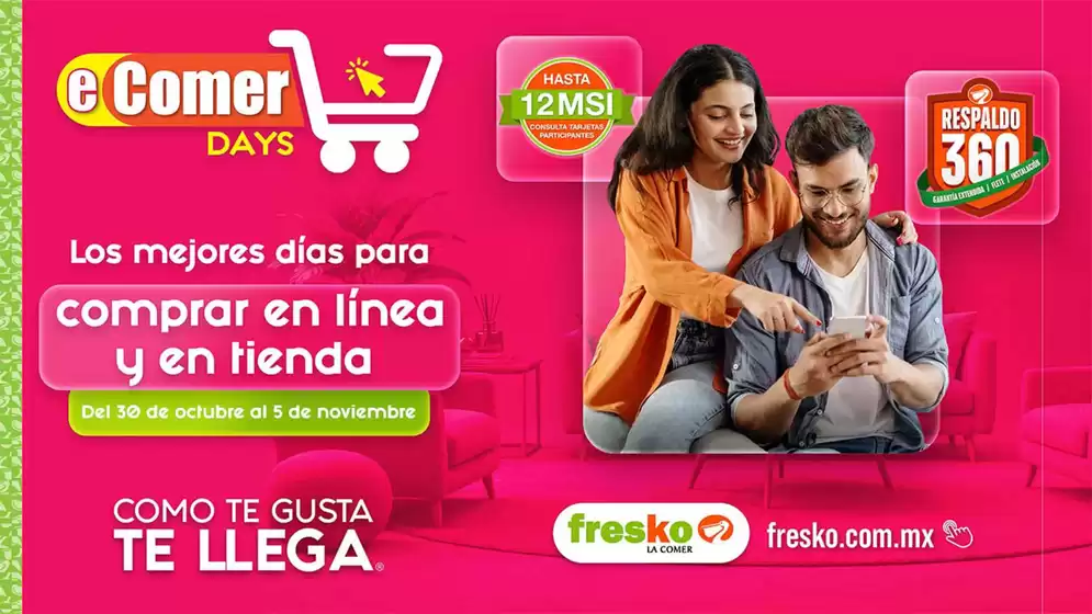 Catálogo Fresko | eComer days en Fresko | 2026-10-30T00:00:00.000Z - 2026-11-05T00:00:00.000Z